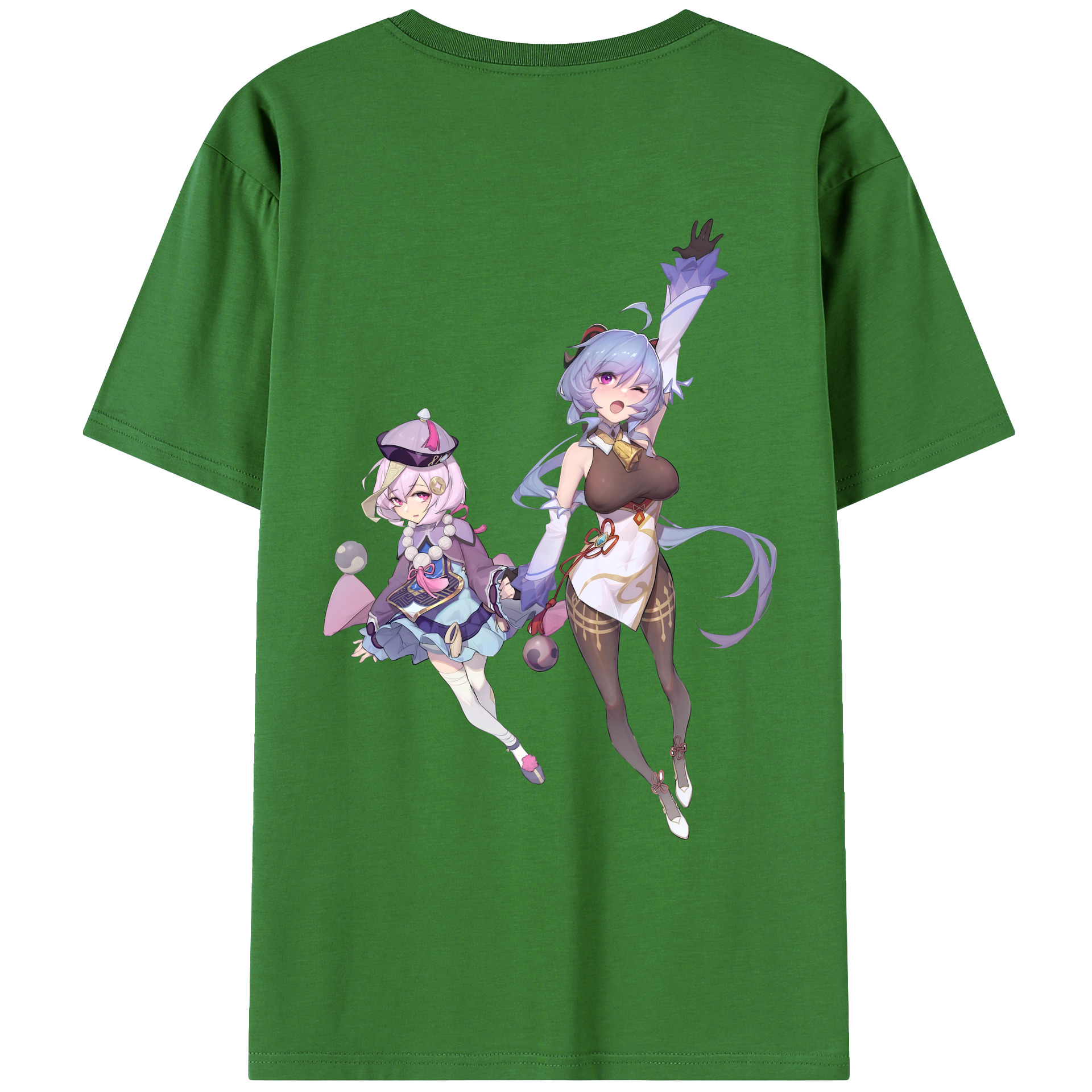 げんし神 七七 なな  genshin Nana レディース半袖Tシャツ(バックプリント)
